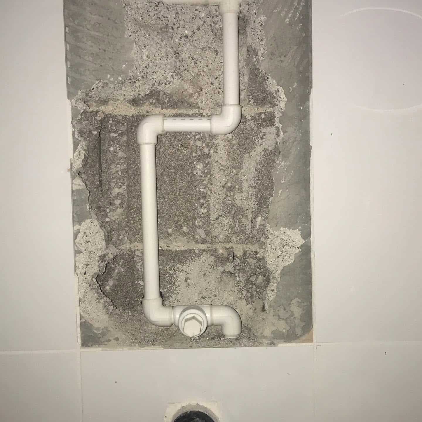 Duvar içinde pvc su borusu tesisati